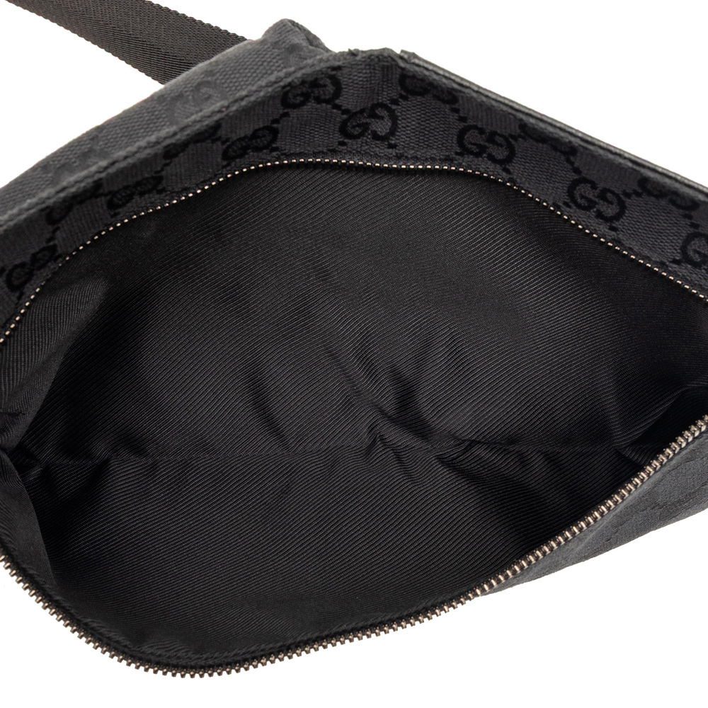 Pre-Loved Gucci GG Canvas Double Pocket Belt Bag - Picture 4 of 10